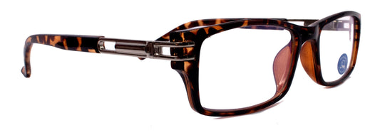 The Hudson, (Blue Light Glasses) Reading Glasses, No Magnification W/ A/R AntiGlare, Reduce Eyestrain (Brown Tortoise Shell) NY Fifth Avenue by NY Fifth Avenue