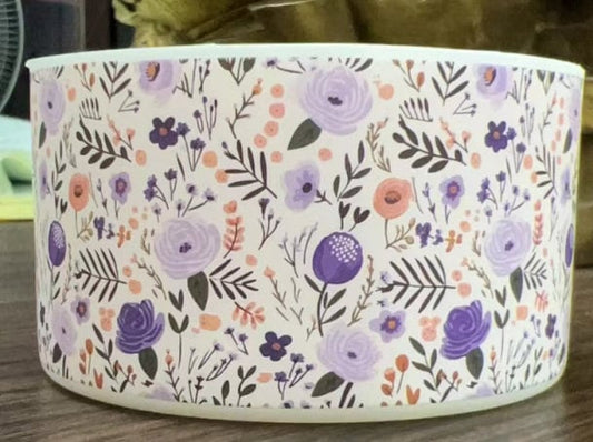 Purple Garden Silicone Boot Bumper Sleeve for Tumbler by THE SALTY CHIC