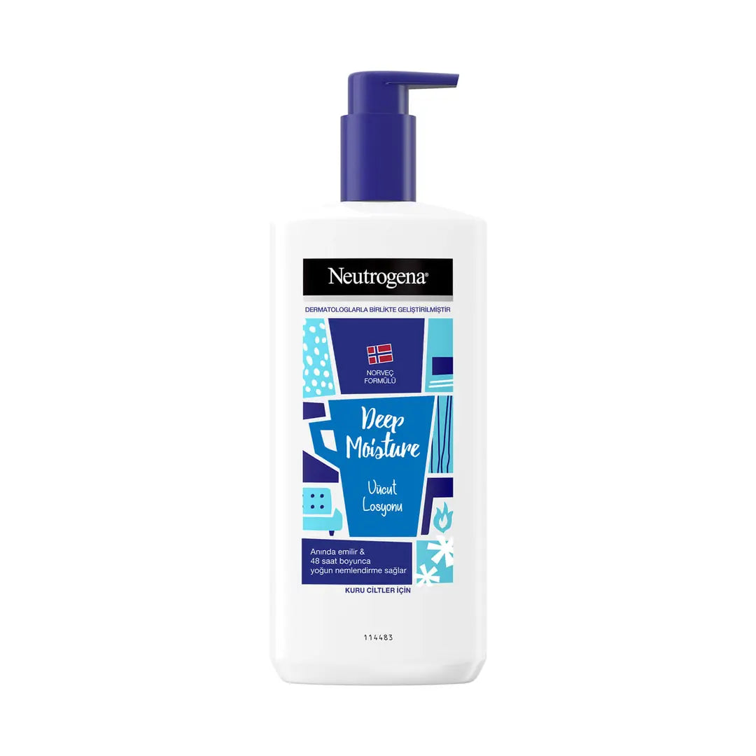 Neutrogena Deep Moisture Body Lotion for Dry Skin 400ml by Beauty Care Bag