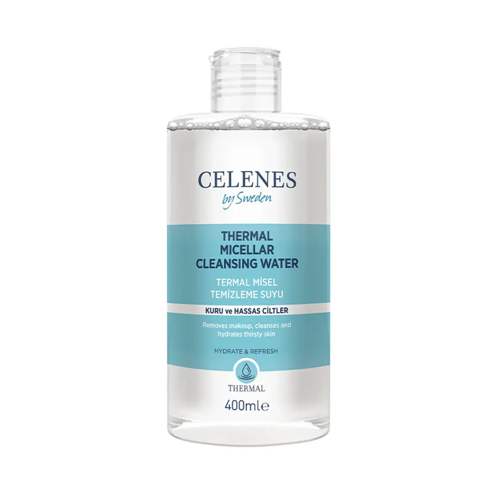 Celenes Thermal Micellar Cleansing Water for Dry Skin 400 ml by Beauty Care Bag