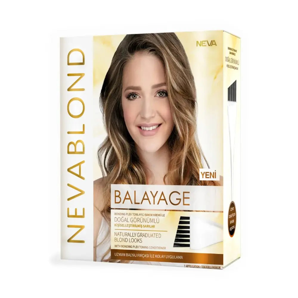 Neva Nevablond Balayage Set for Home Hair Lightening by Beauty Care Bag