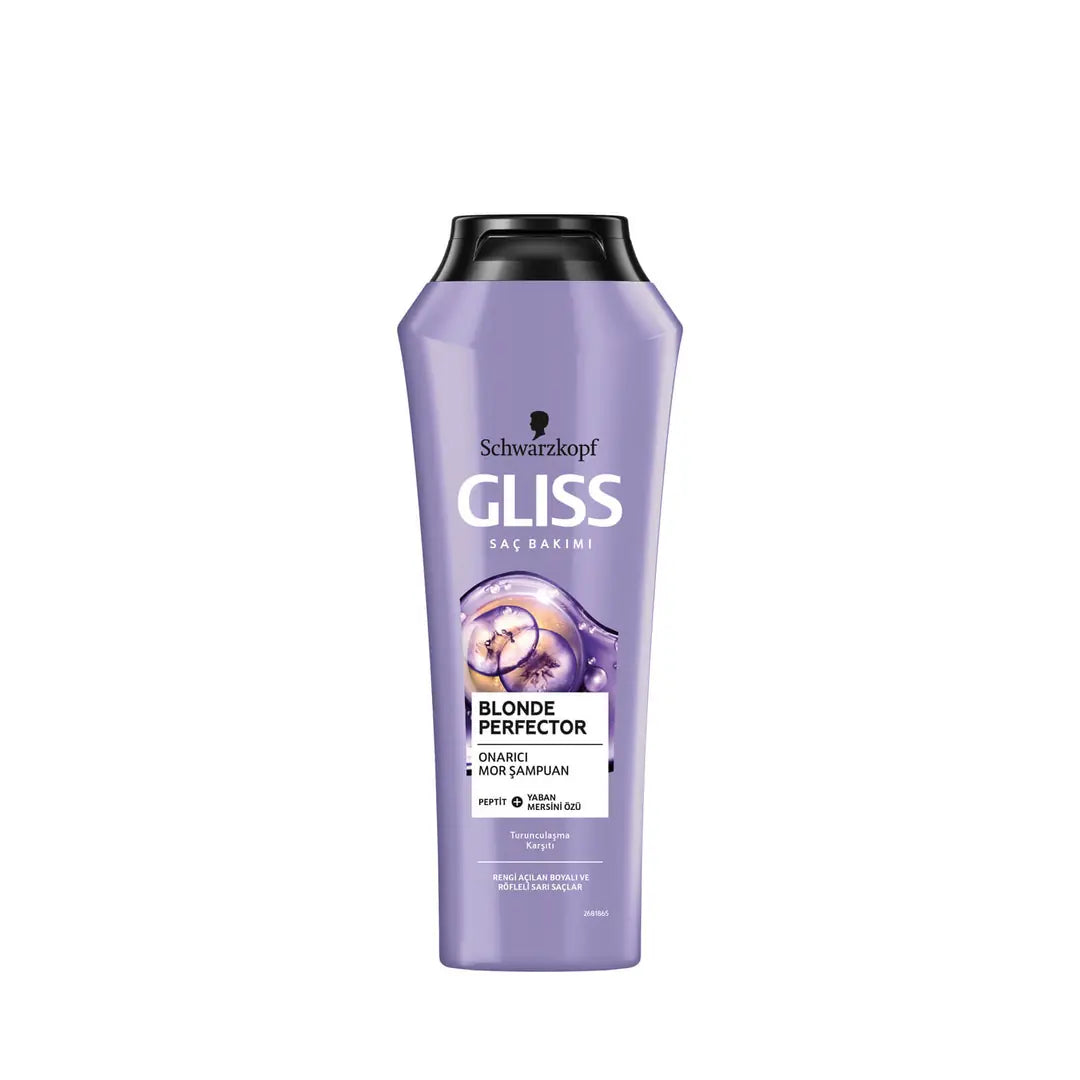 Gliss Blonde Perfector Anti-Brassiness Purple Shampoo 250 ml by Beauty Care Bag