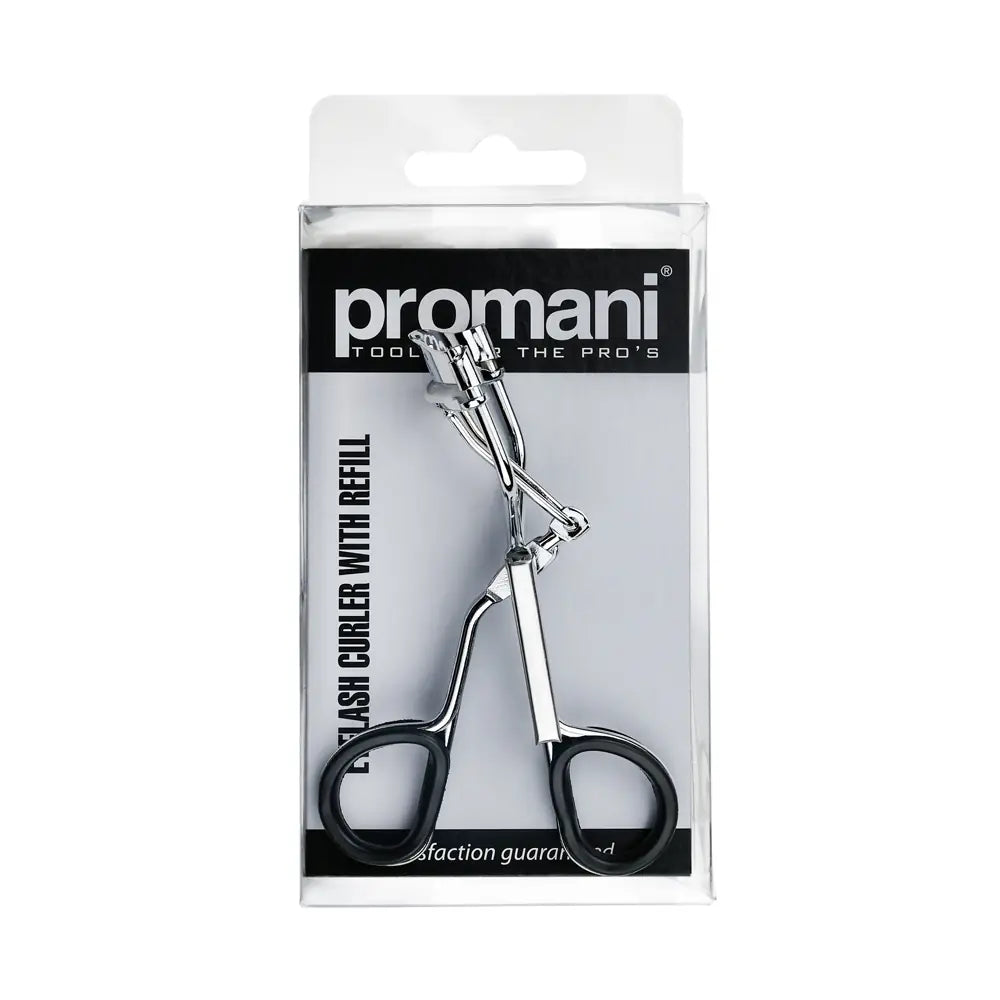 Promani Eyelash Curler with Replacement Pad for Lifted Lashes by Beauty Care Bag