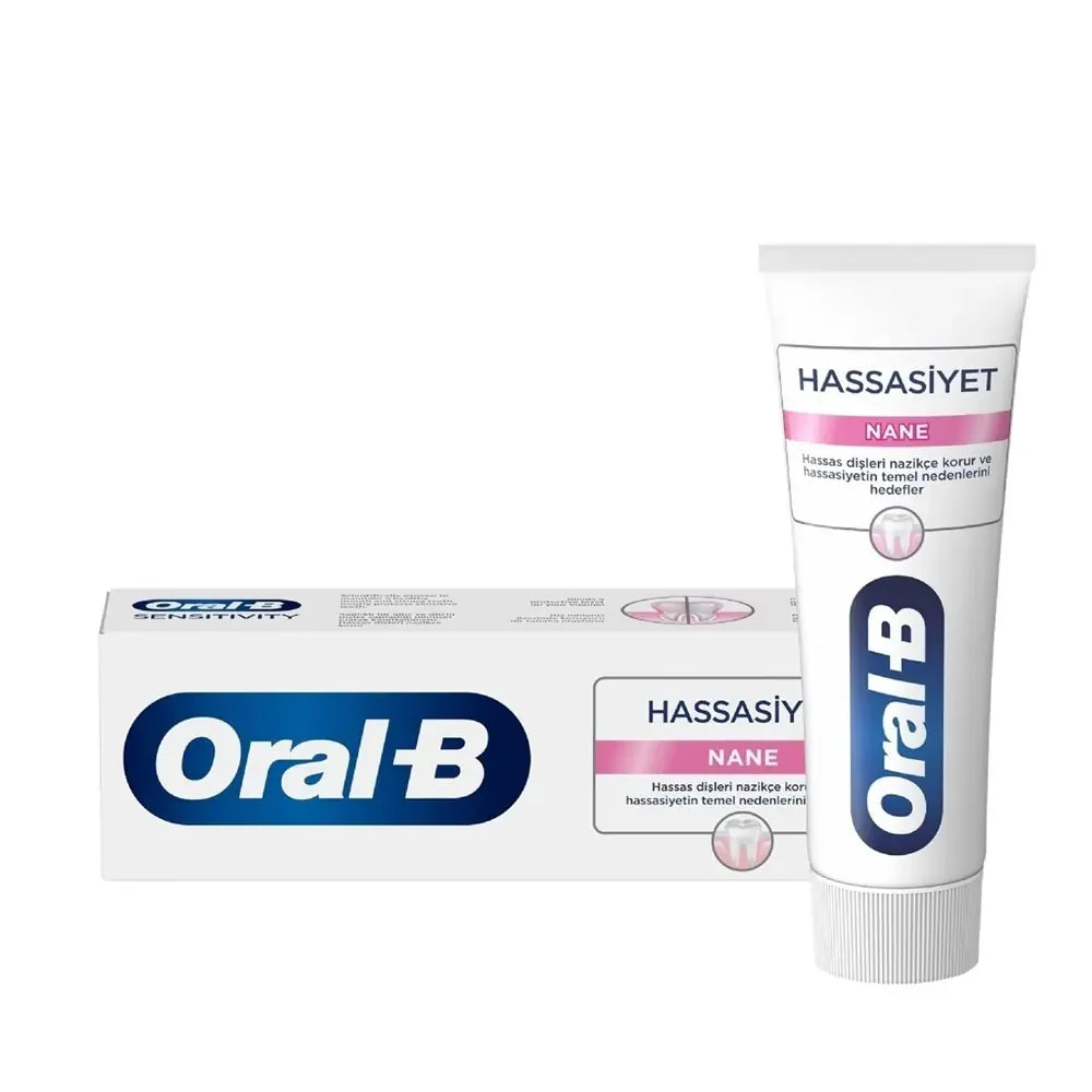 Oral-B Sensitivity Mint Toothpaste for Sensitive Teeth 75ml by Beauty Care Bag