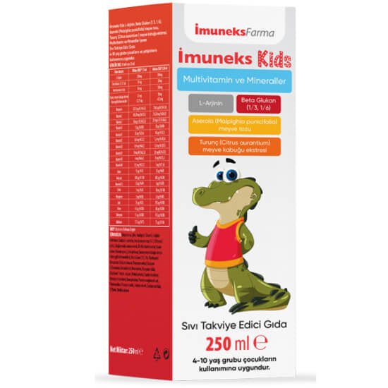 Imuneks Farma Kids Multivitamin & Mineral Liquid 250 mlSupplementsTorqelo.com