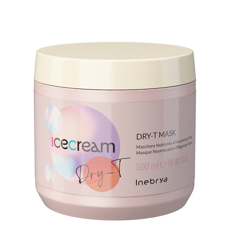 Inebrya Ice Cream Dry-T Nourishing Mask for Dry Hair 500 ml by Beauty Care Bag