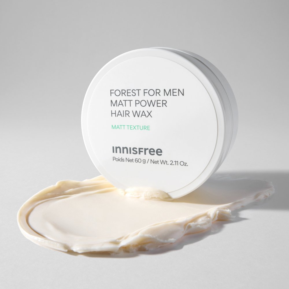innisfree Forest For Men Matt Power Hair Wax 60g by Seoulia