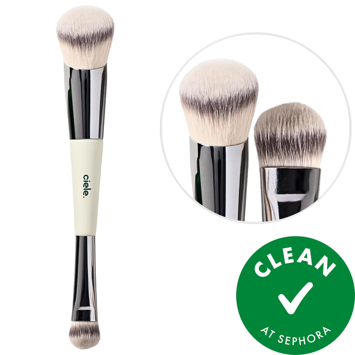 Real Techniques dual-ended complexion makeup brush