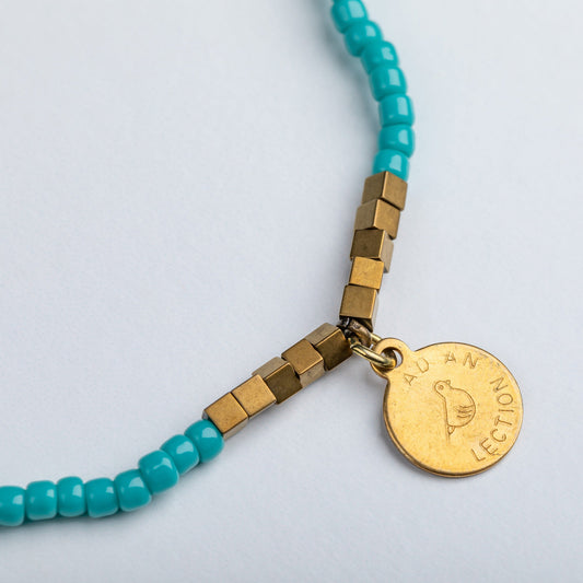 Iraqi Single Charm Beaded BraceletBracelets - FashionTorqelo.com