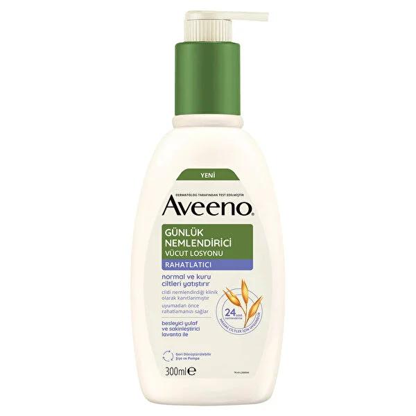 Aveeno lavender moisturizing body lotion