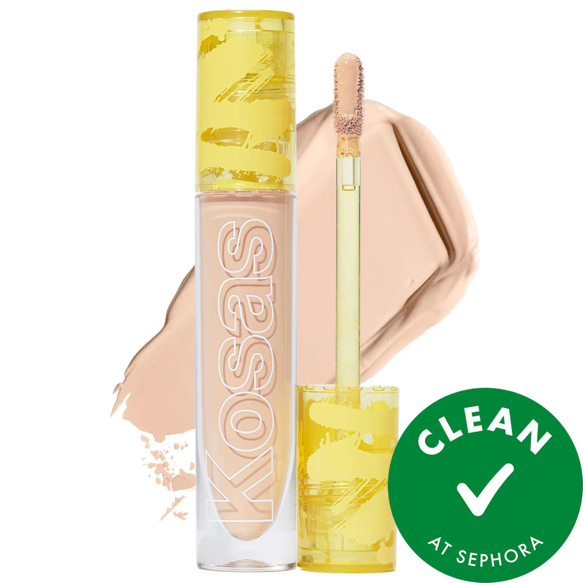 Revealer Creamy Brightening Concealer: Erase Dark Circles, Hydrate & Plump with Hyaluronic Acid + Caffeine - Vegan & Cruelty-Free by Beauty Care Bag