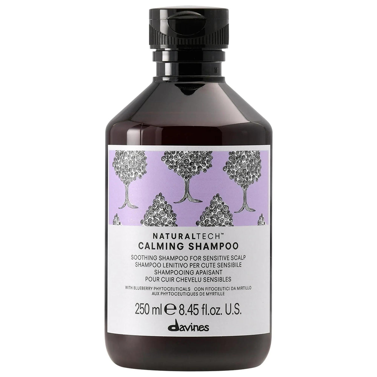 Vegan sulfate-free calming shampoo for sensitive scalp