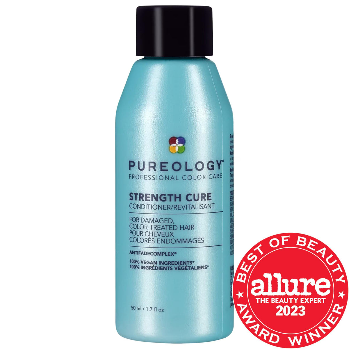 Strength Cure Conditioner for Damaged Hair - Plant-Based Repair & Strengthening for Color-Treated, Dry, or Damaged Locks by Strength Cure by Beauty Care Bag