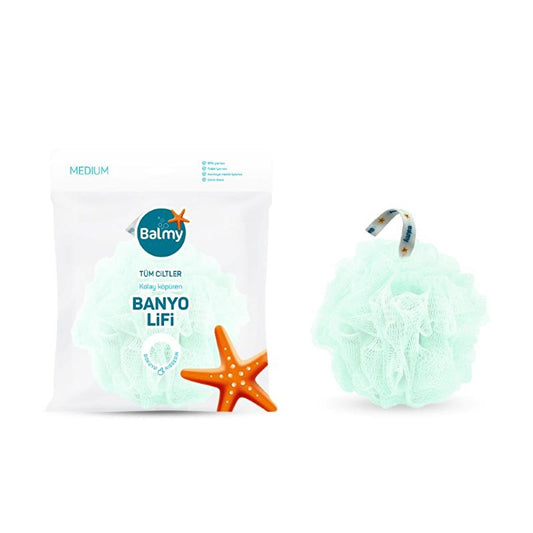 Balmy Banyo Lifi - BPA-Free Bath Loofah for Gentle Exfoliation & Soft Skin by Beauty Care Bag