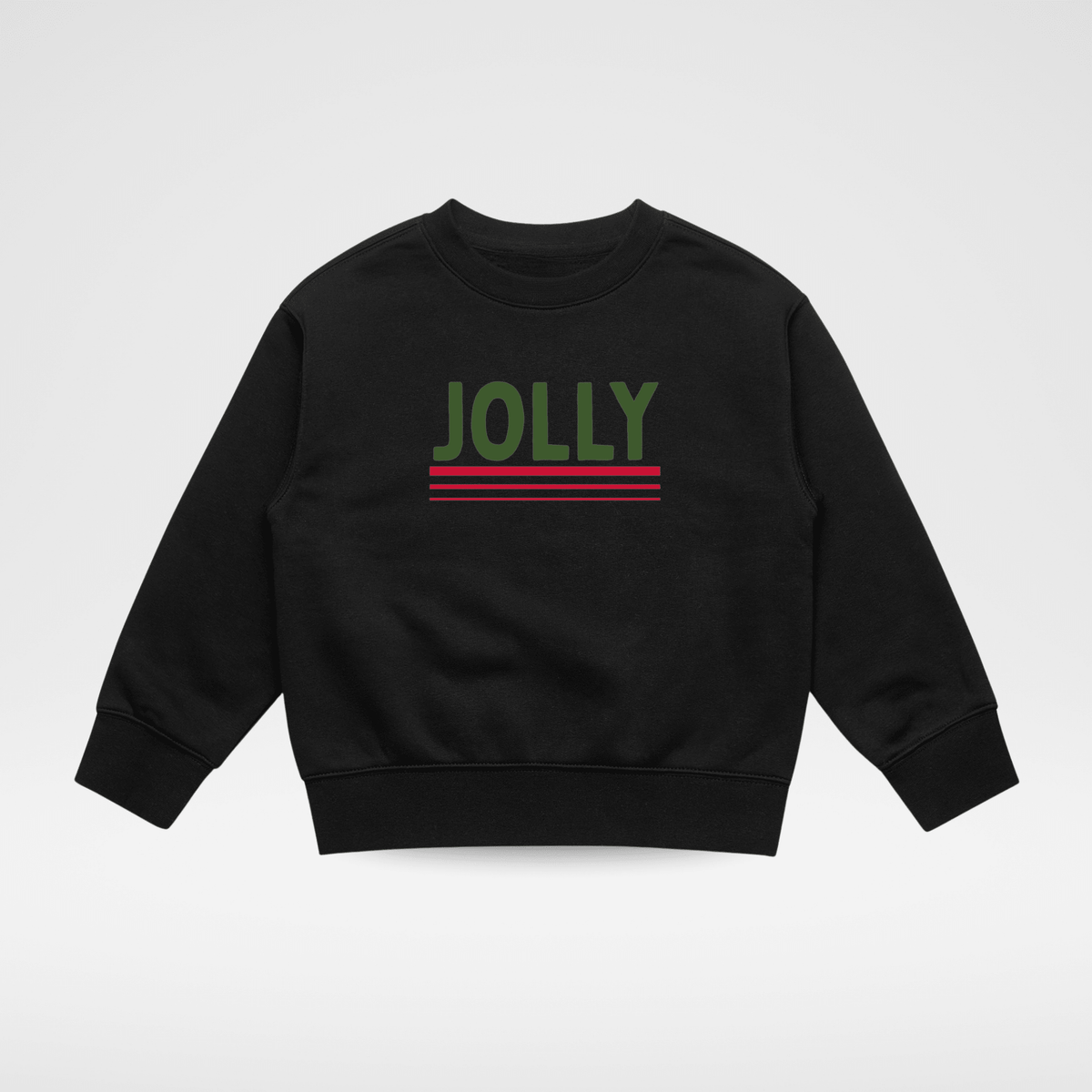JOLLY TODDLER CREW - BLACKBaby & Toddler TopsTorqelo.com