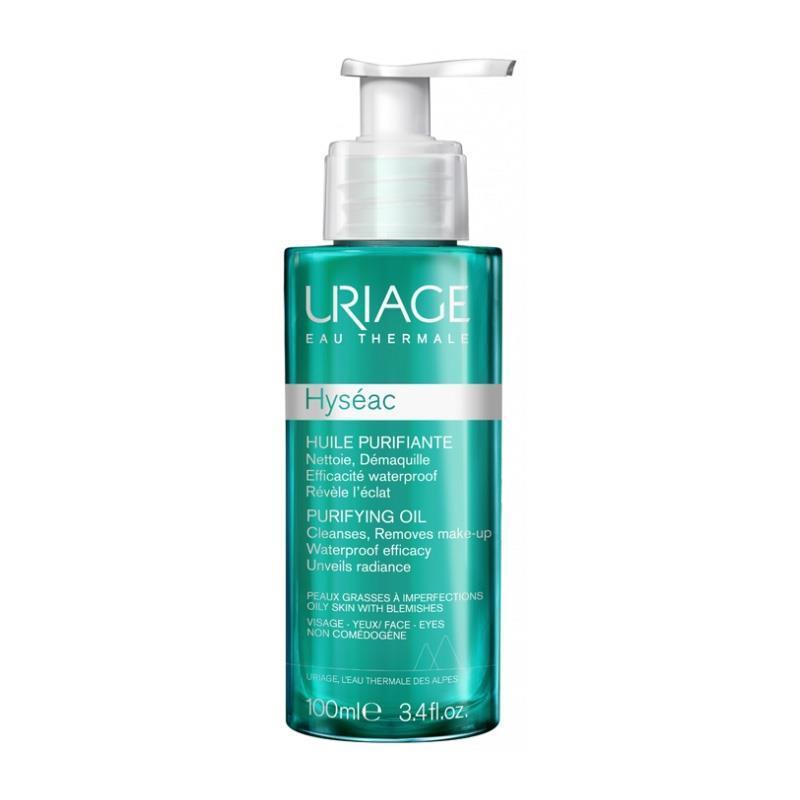 Uriage Hyseac purifying cleansing oil for oily skin, 3.38 fl oz