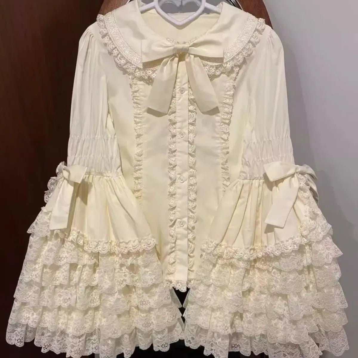 Kawaii Flare Sleeve Bow BlouseShirts & BlousesTorqelo.com