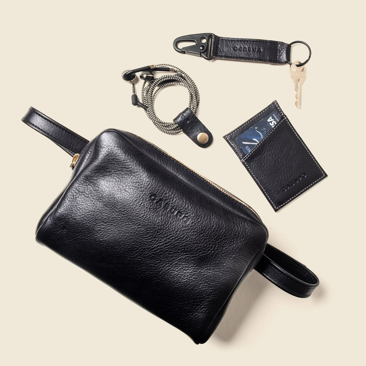 Keychain - BlackSmall Leather GoodsTorqelo.com