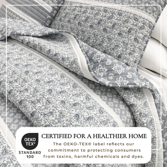 Stripe Quilt - Kadi Collection by Great Bay Home