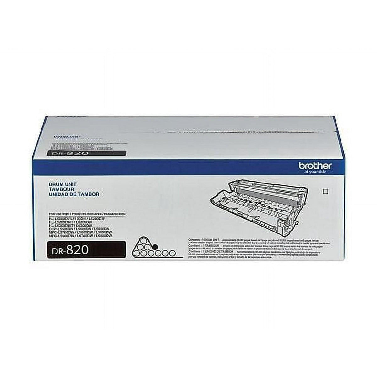 Brother DR-820 Compatible Drum Unit Toner by Beauty Care Bag