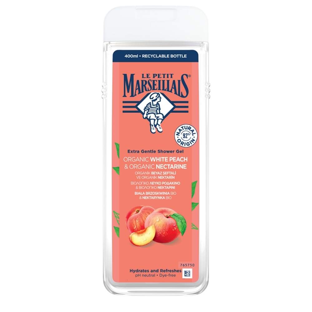 Le Petit Marseillais Peach & Nectarine Shower Gel 400 ml by Beauty Care Bag