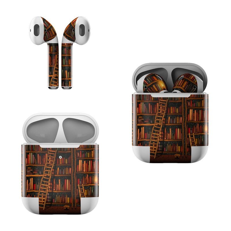 Library - Apple AirPods SkinAudio SkinsTorqelo.com