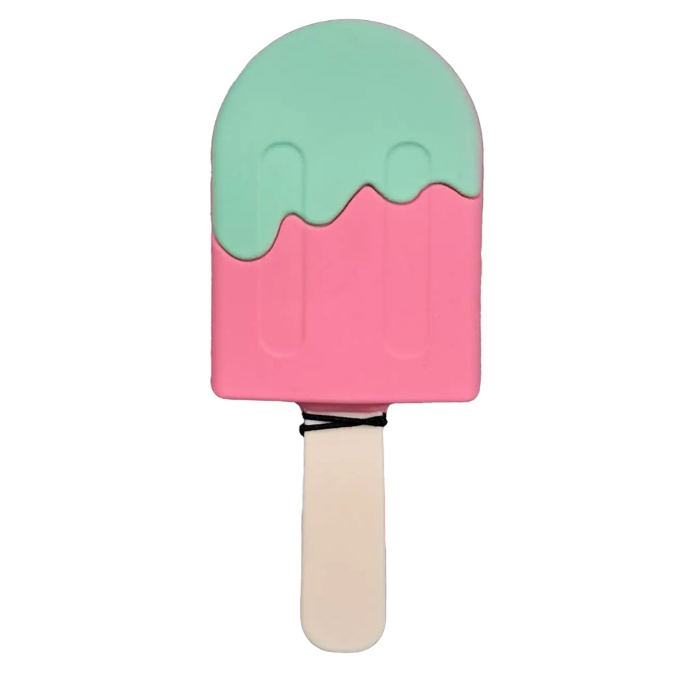 Lionesse Ice Cream Print Hair Brush for Easy Detangling by Beauty Care Bag