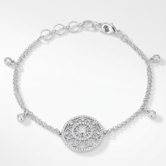 Avera Group interlocking circles bracelet, additional image 1