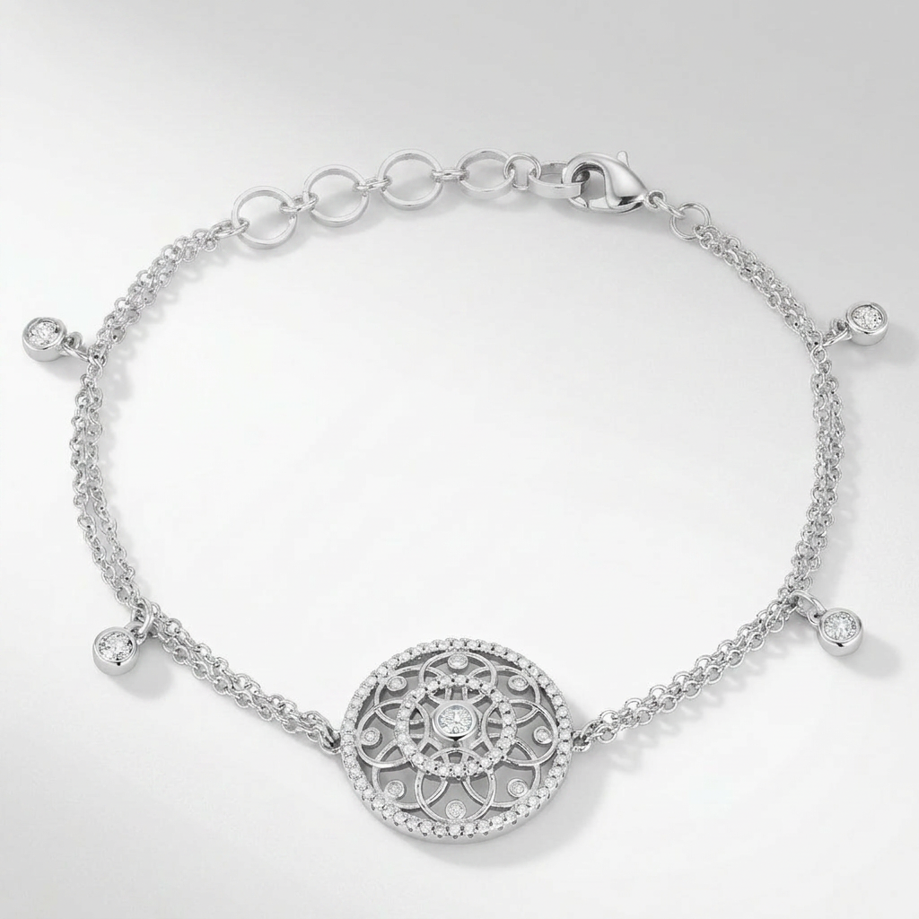 Avera Group interlocking circles bracelet, additional image 3