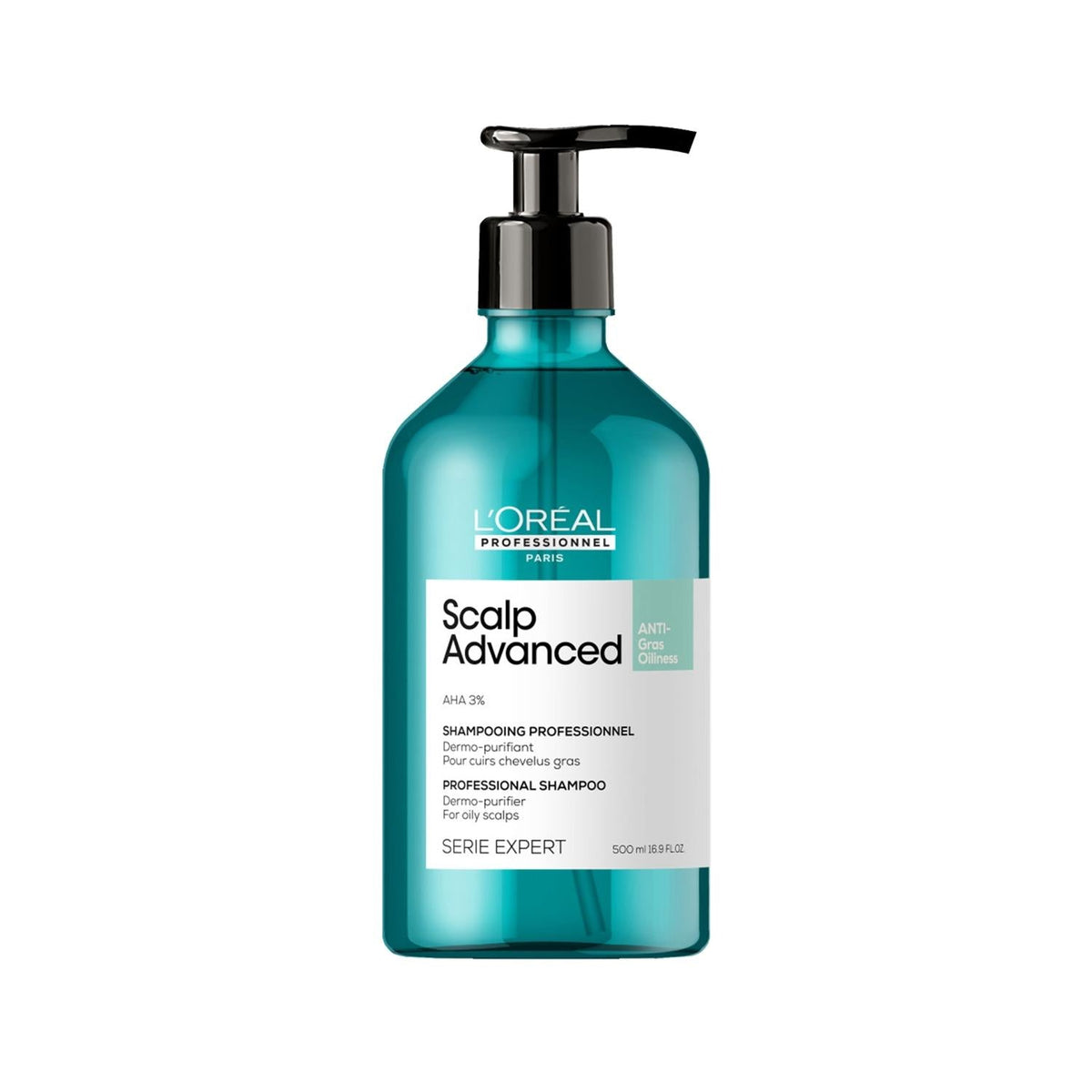 L'Oreal Professionnel Paris Anti-Dandruff Shampoo for Oily Scalp - 500ml Professional Hair CareShampooTorqelo.com