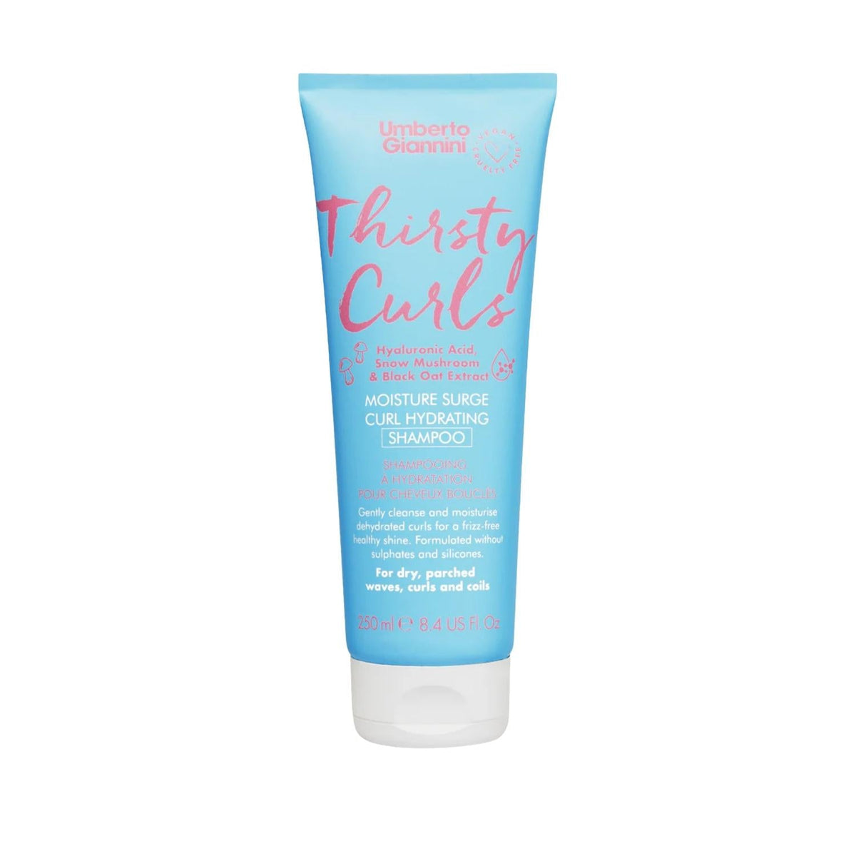 Umberto Giannini Thirsty Curls Hydrating Shampoo 250 ml by Beauty Care Bag
