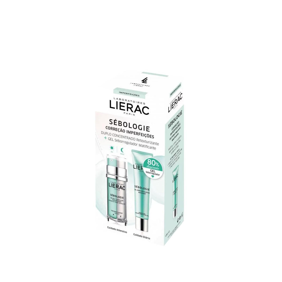 Lierac Sebologie skincare set for oily skin