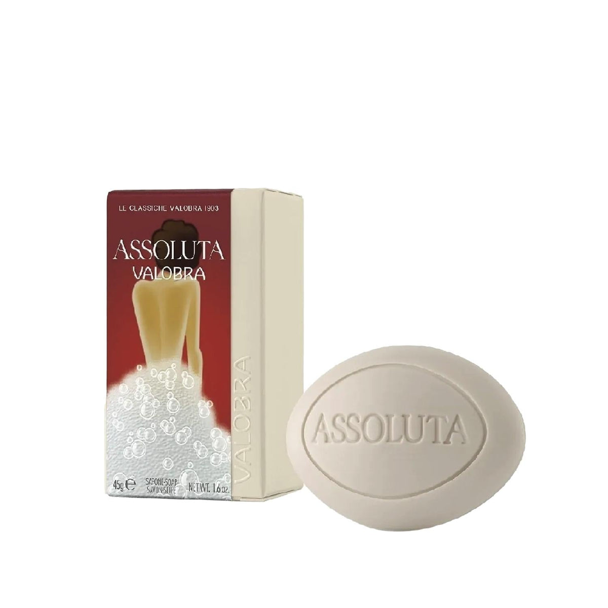 Valobra Assoluta Soap 45g - Premium Personal Hygiene for Travel & Daily Use by Beauty Care Bag