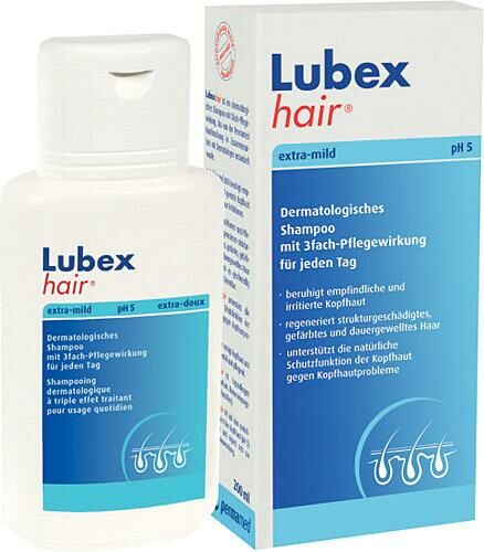 Lubex Hair nourishing daily shampoo, 200 ml
