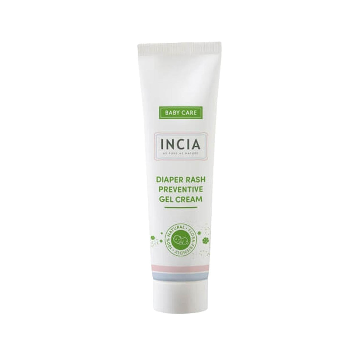 INCIA Baby Diaper Rash Cream - Natural & Gentle Relief for Sensitive Skin, 2.03 fl oz by Beauty Care Bag