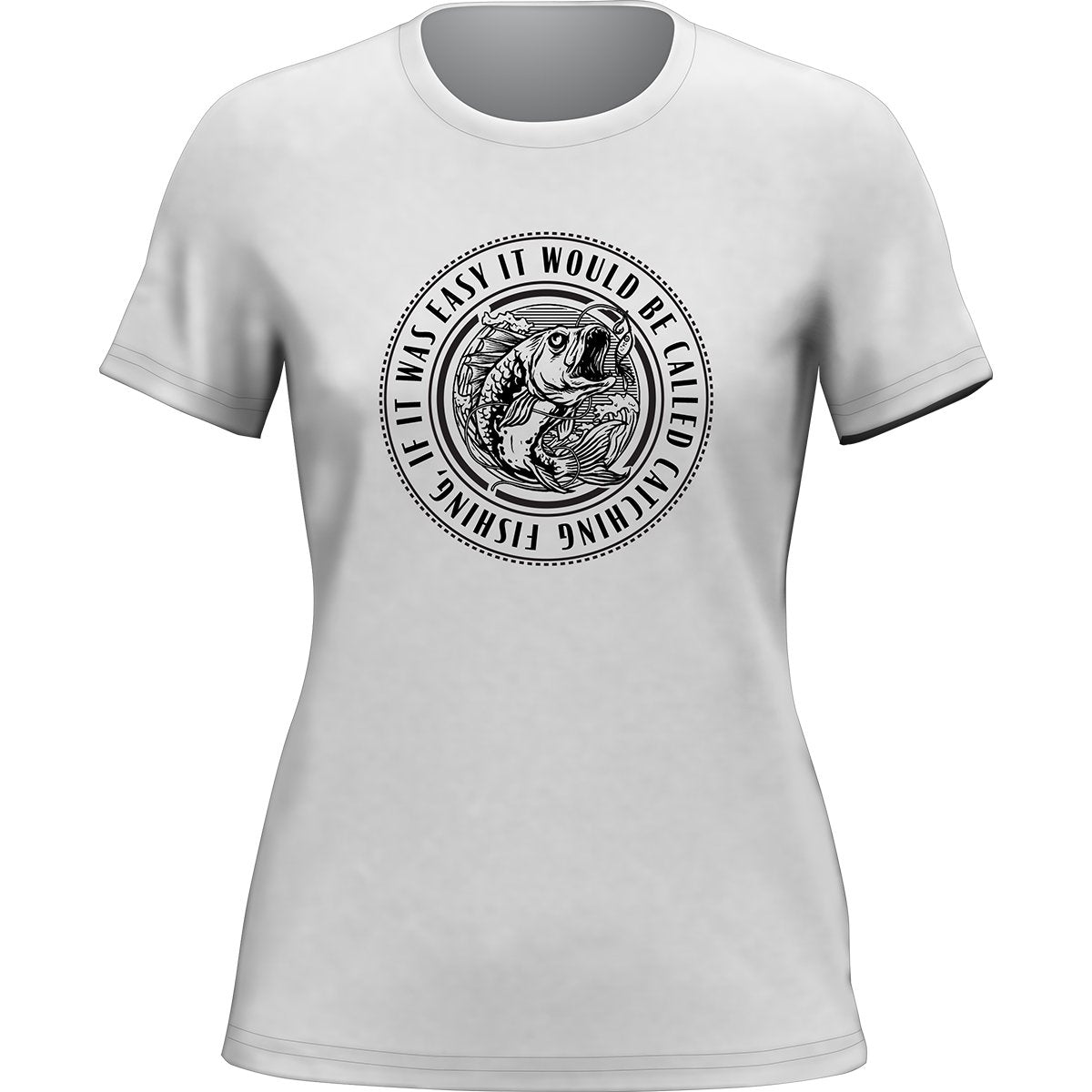 Catching Fishing T-Shirt for Women by Outdoorzees