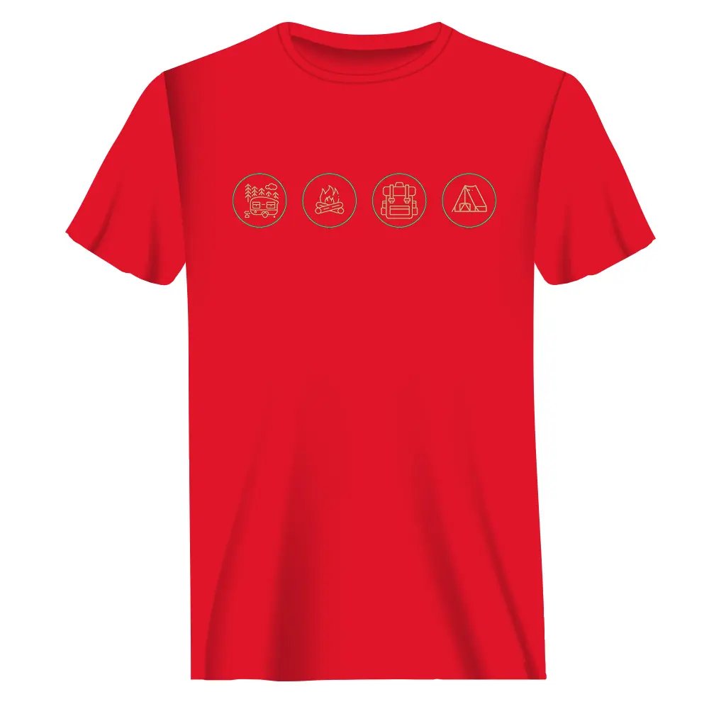 Camp Life Man T-Shirt by Outdoorzees