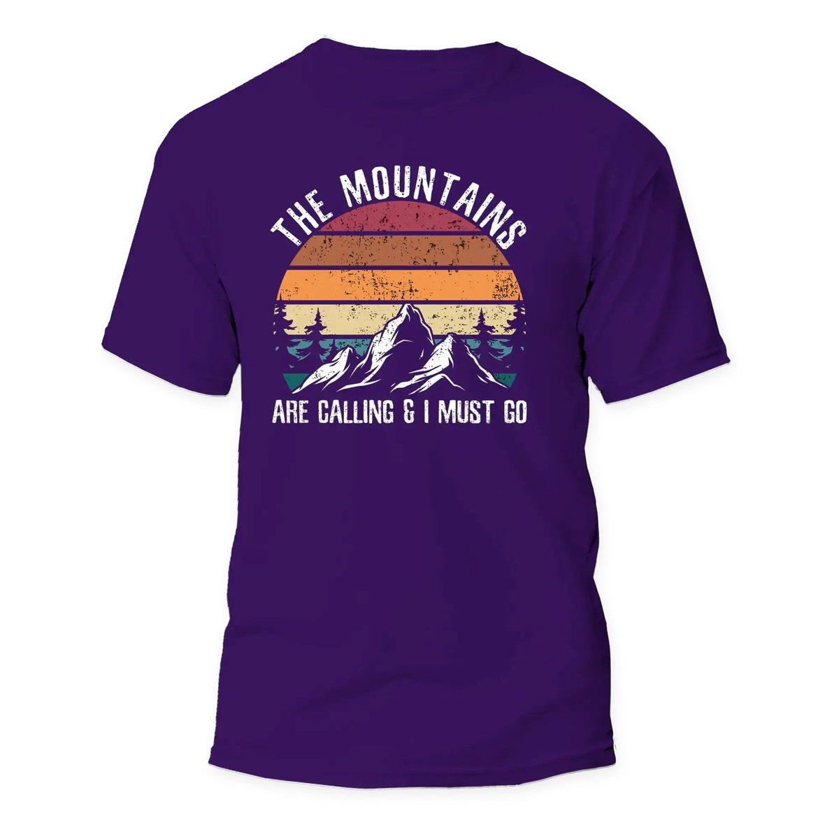 Hiking The Mountains Are Calling T-Shirt by Outdoorzees