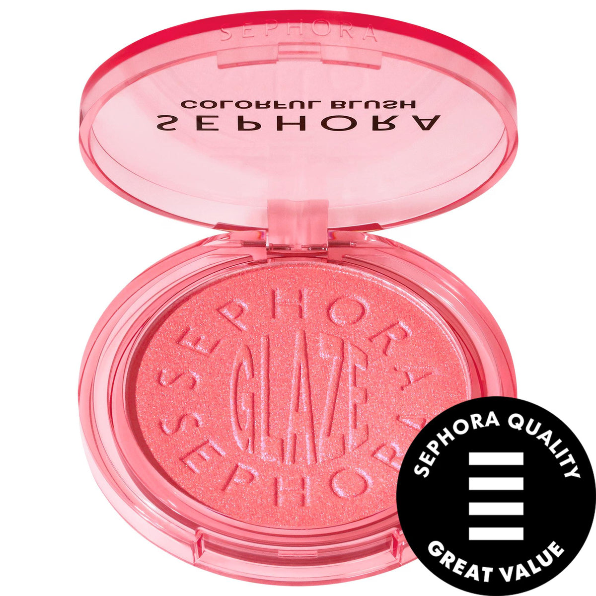 Colorful Cosmetics: Radiant Blush and Highlighter Glaze - Light-Reflecting, Long-Wearing, One-Stroke Color for Luminous Skin by Beauty Care Bag