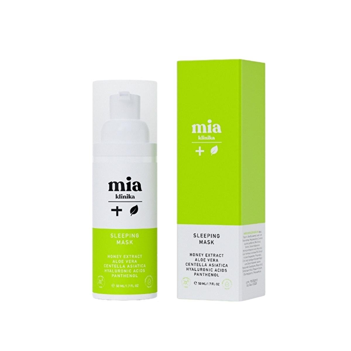 Mia Klinika Panthenol Face Moisturizing Mask - Hydrating Anti-Aging Night Mask with PanthenolFace MaskTorqelo.com