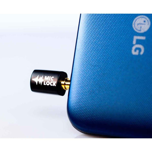 Mic-Lock 3.5mm Mini Single Ended Microphone Blocker BlackTorqelo.com