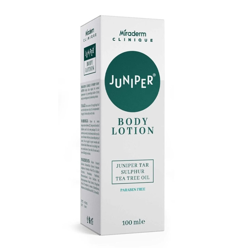 Miraderm Clinique Juniper Body Lotion for Dry Skin 100 ml by Beauty Care Bag
