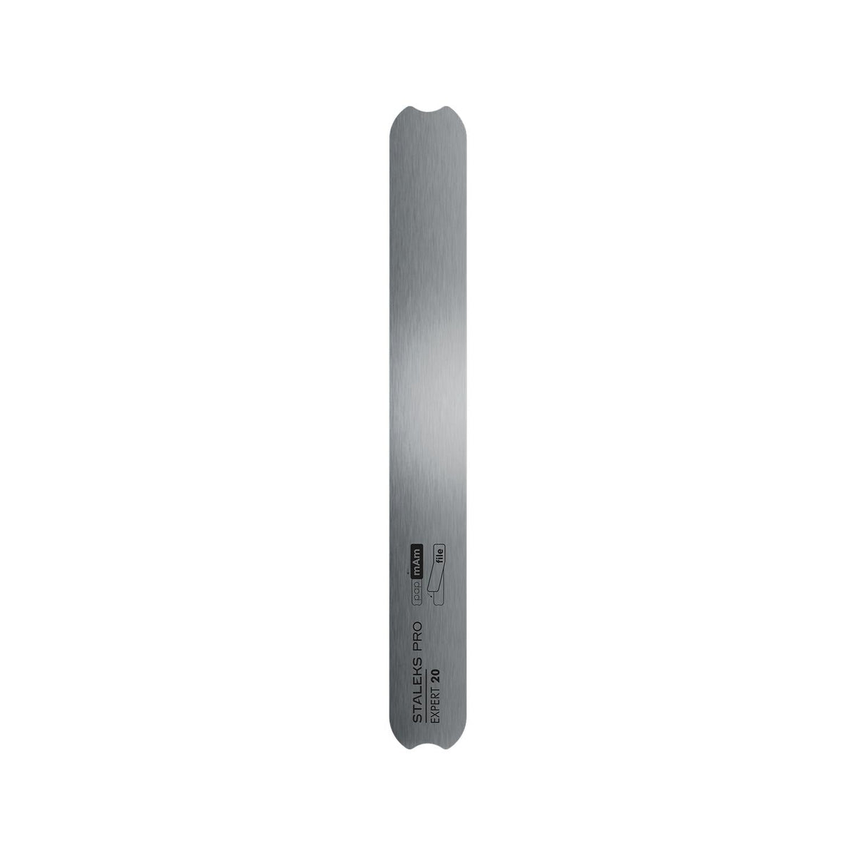 Staleks Expert 20 Metal Straight Nail File Base, 1 Pc by Beauty Care Bag