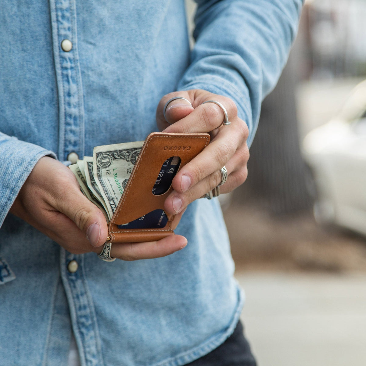 Money Clip Wallet - NaturalMoney Clip WalletTorqelo.com