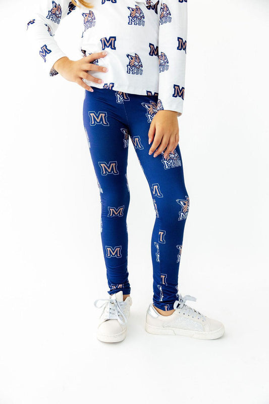 Montana State University Blue Bobcat LeggingsLeggingsTorqelo.com