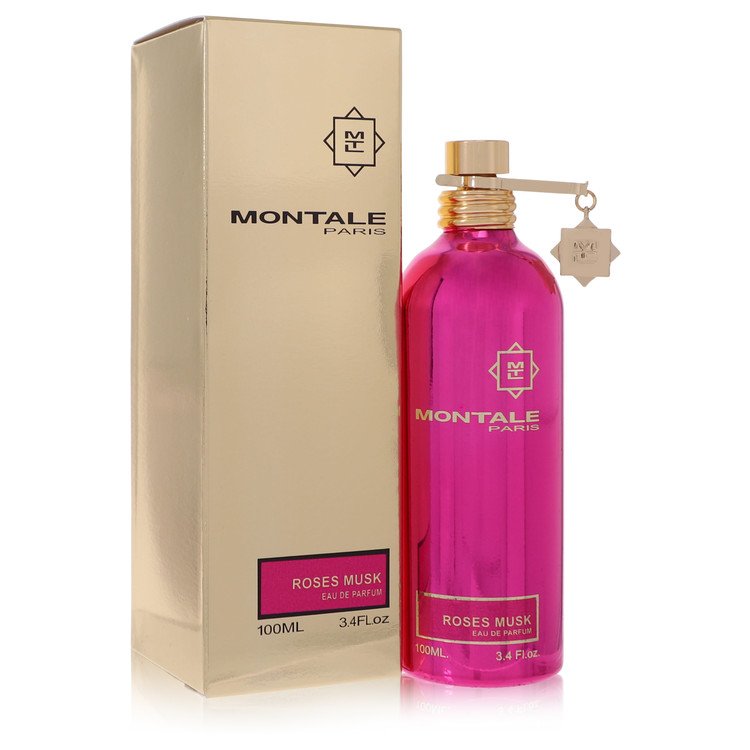 Montale Roses Musk by Montale Eau De Parfum Spray 3.4 oz for Women by Avera Group