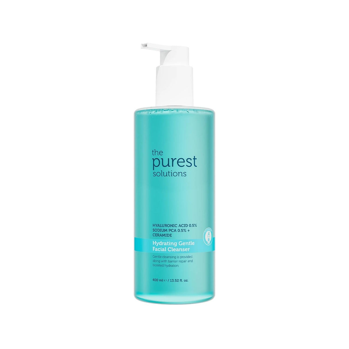 The Purest Solutions Hyaluronic Acid Face Cleansing Gel - Moisturizing, Gentle, and Barrier Repairing for Dry & Combination Skin by Beauty Care Bag