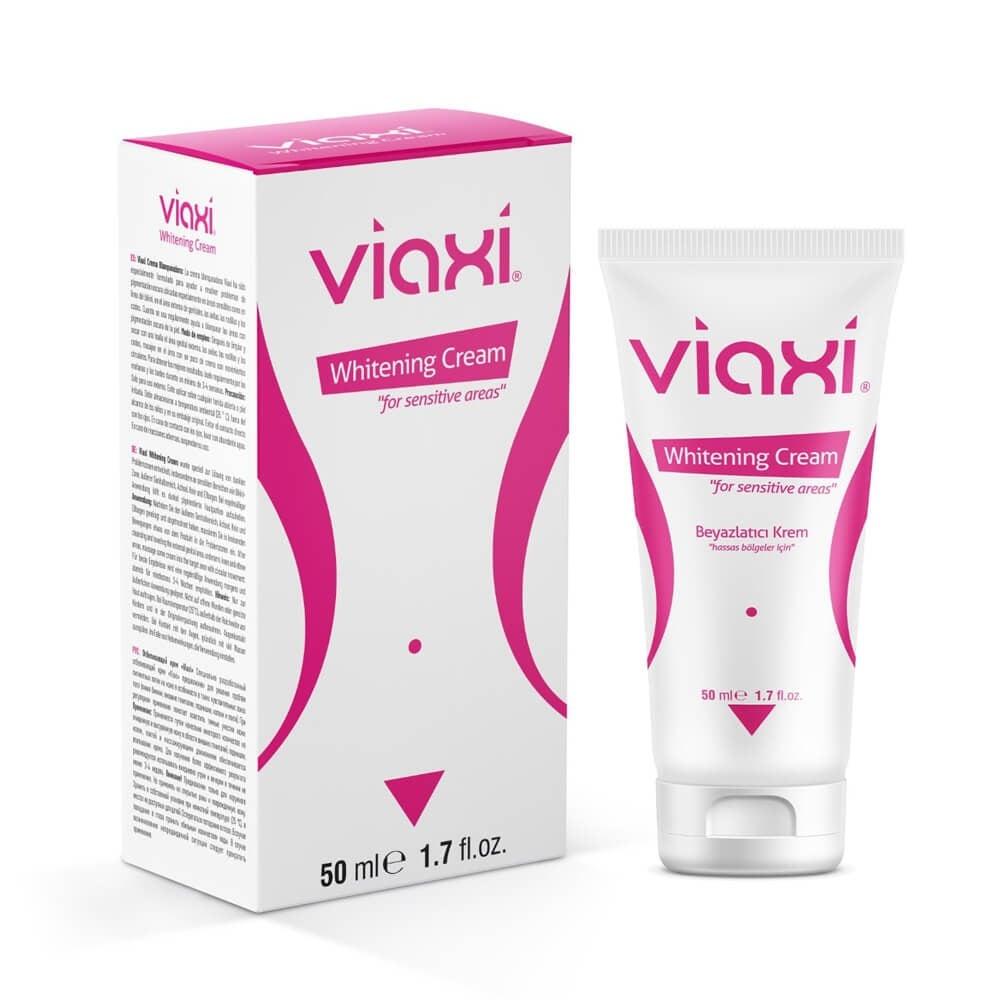 Viaxi Skin Whitening Cream - Natural Skincare for Hyperpigmentation & Sensitive Areas by Beauty Care Bag
