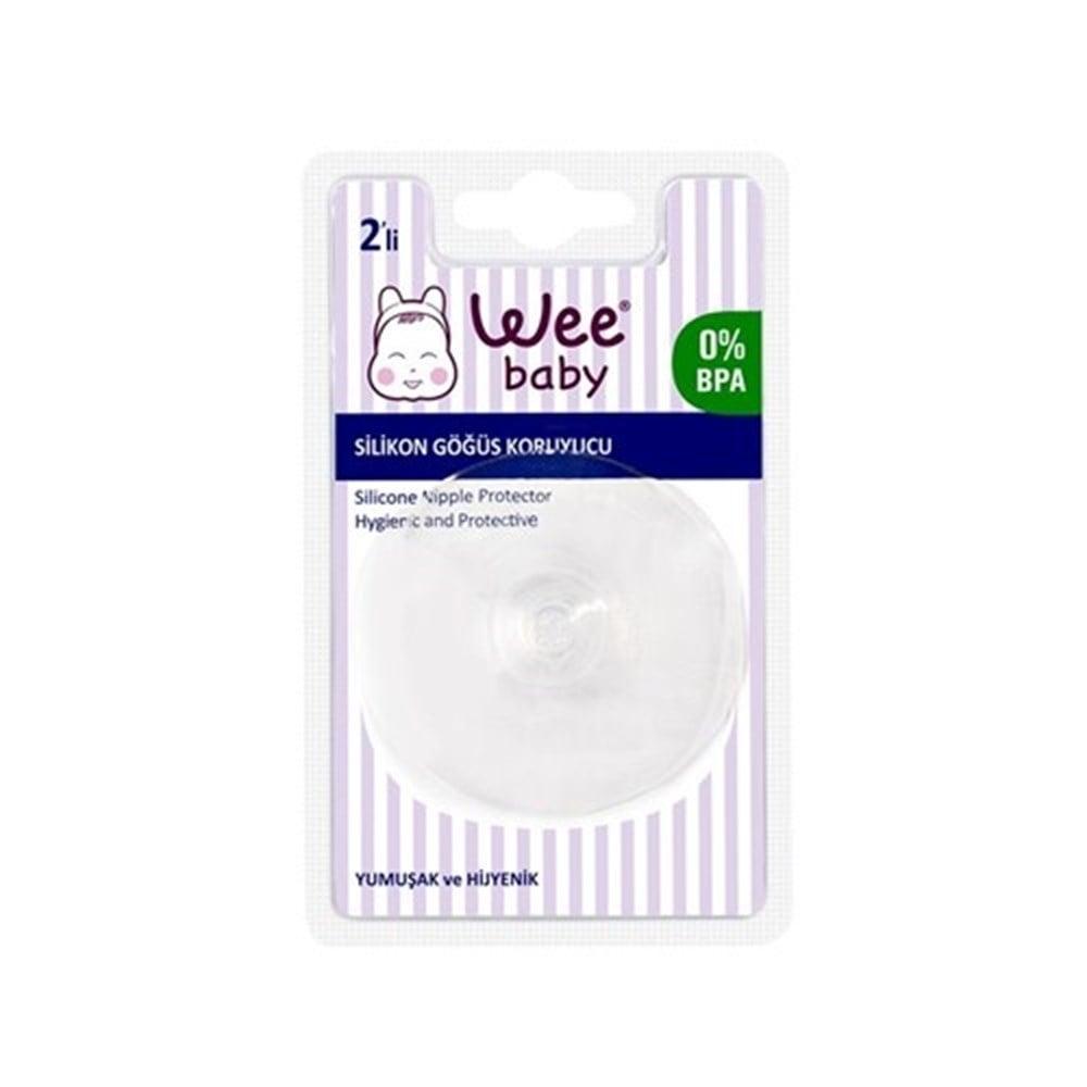 Wee Baby silicone breast shields for breastfeeding