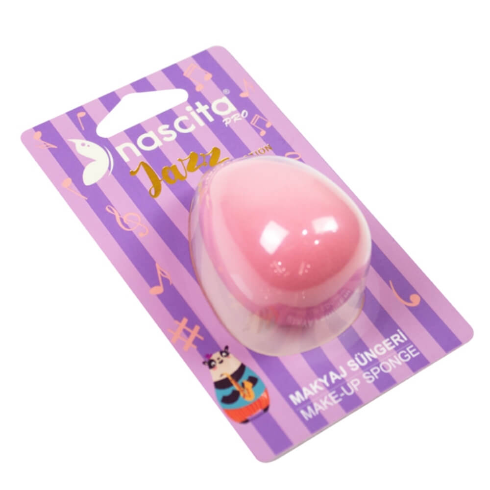 Nascita Jazz Makeup Sponge for Smooth Application 1 Count by Beauty Care Bag